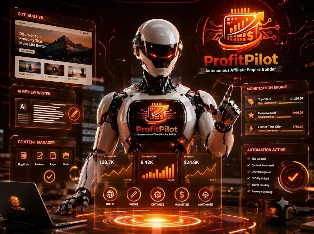 The agent builds your affiliate empire