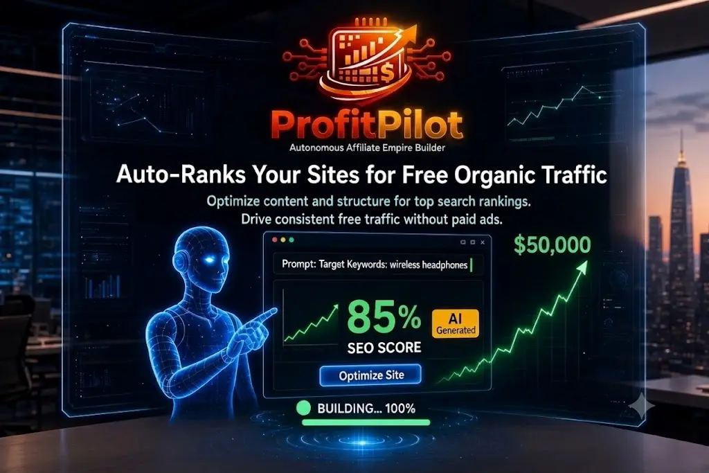 Auto-Ranks Your Sites for Free Organic Traffic