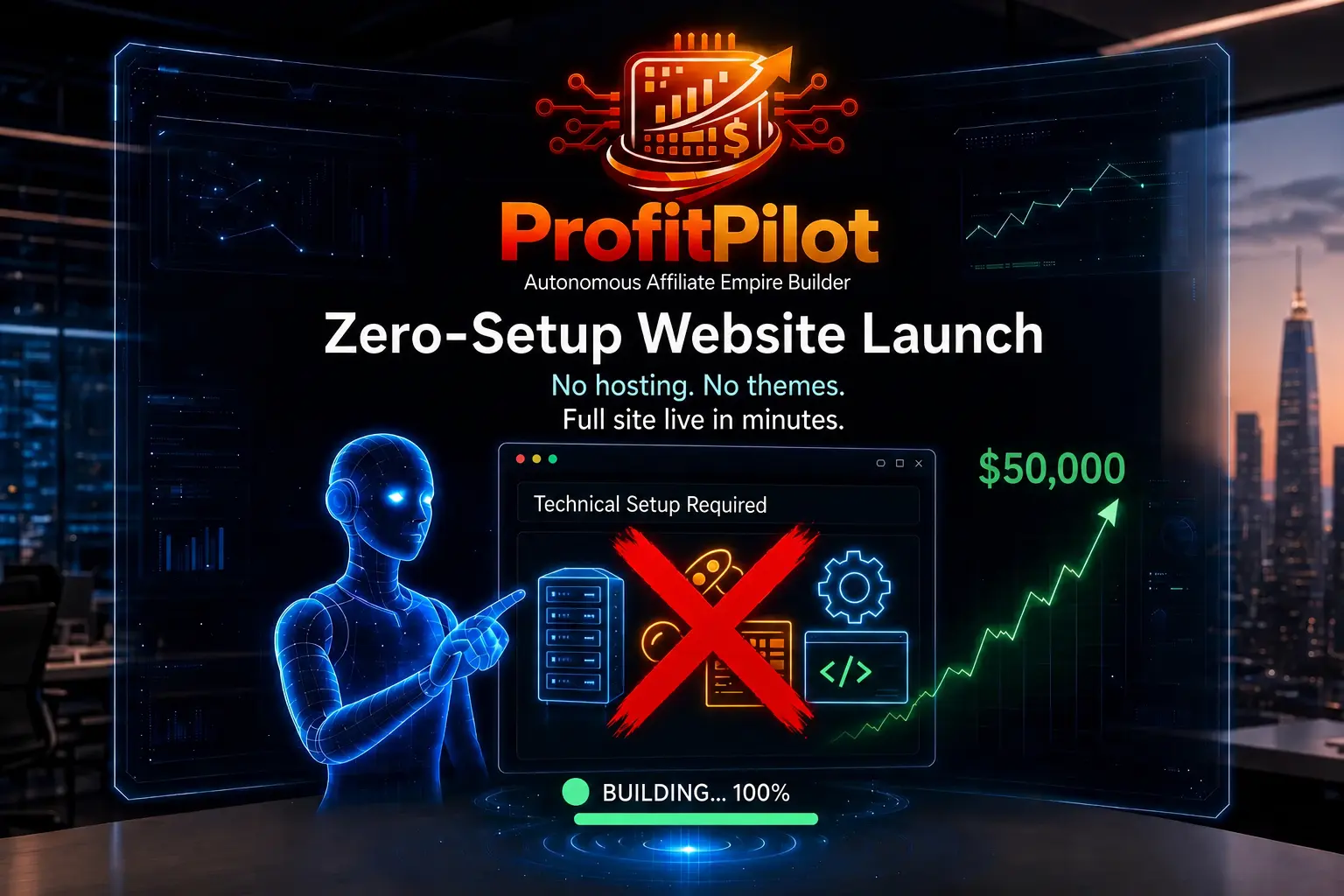 Hassle-Free Zero-Setup Website Launch