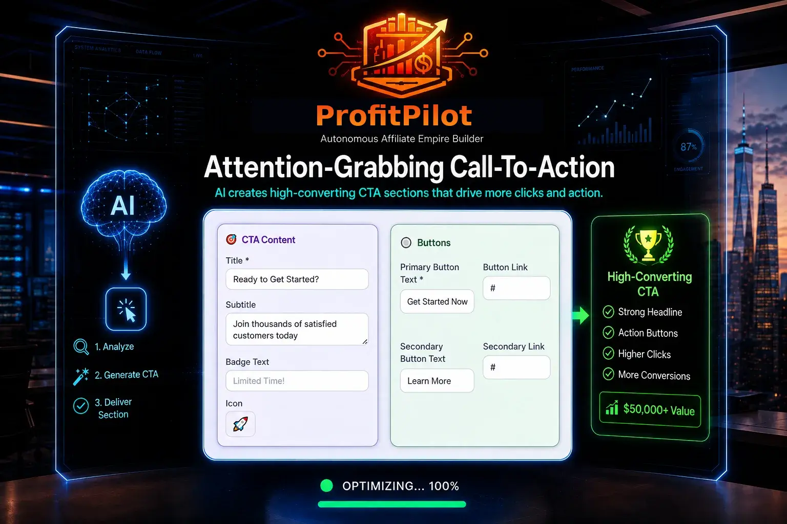 Ready-Made Call-To-Action Sections